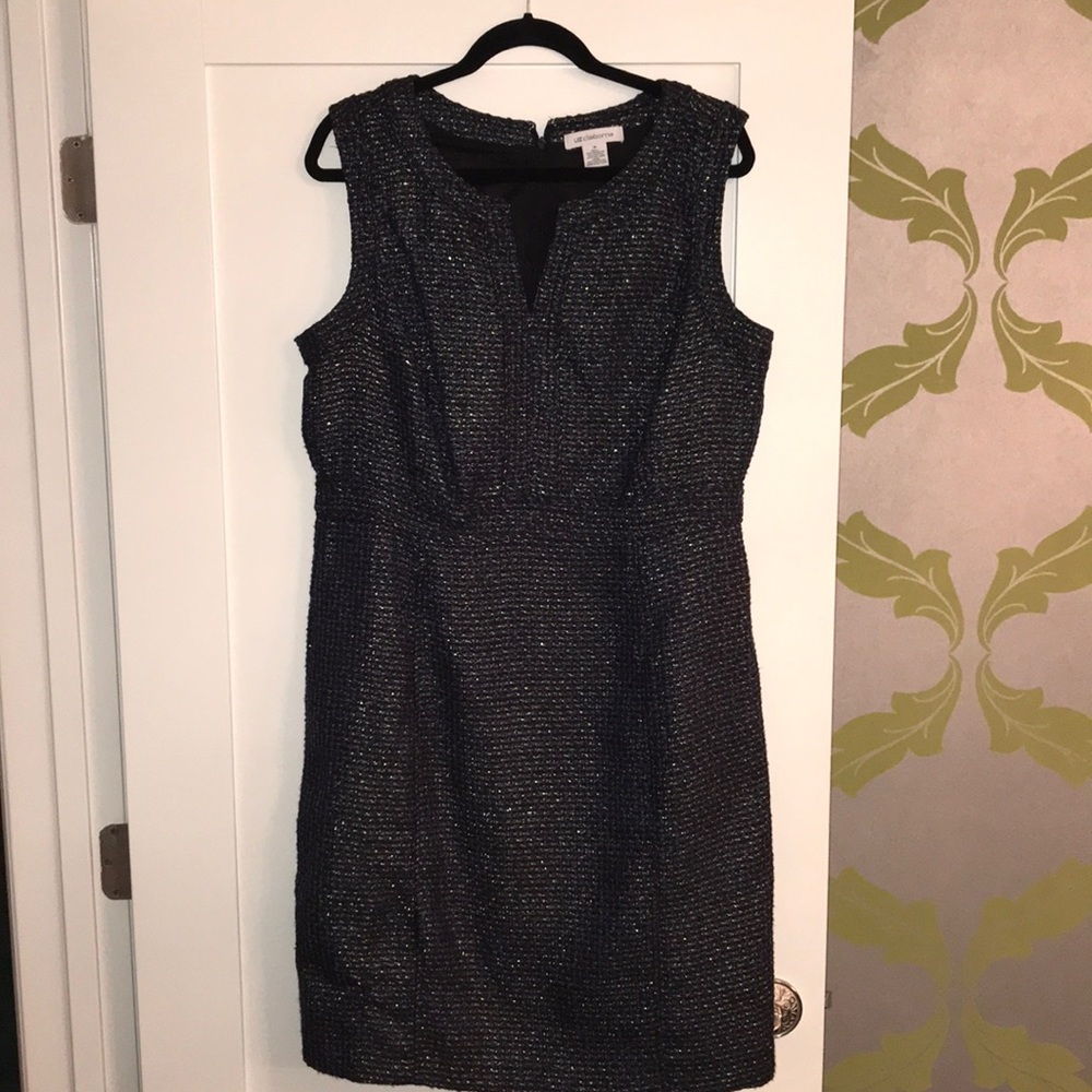 Woven sparkle dress